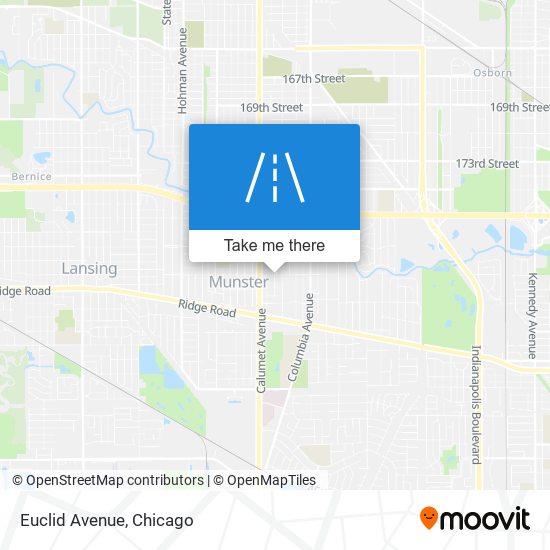 Euclid Avenue map