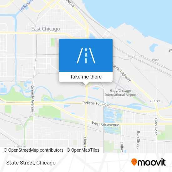 State Street map