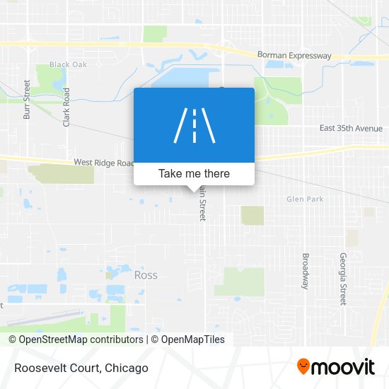 Mapa de Roosevelt Court