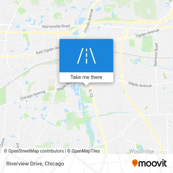 Riverview Drive map