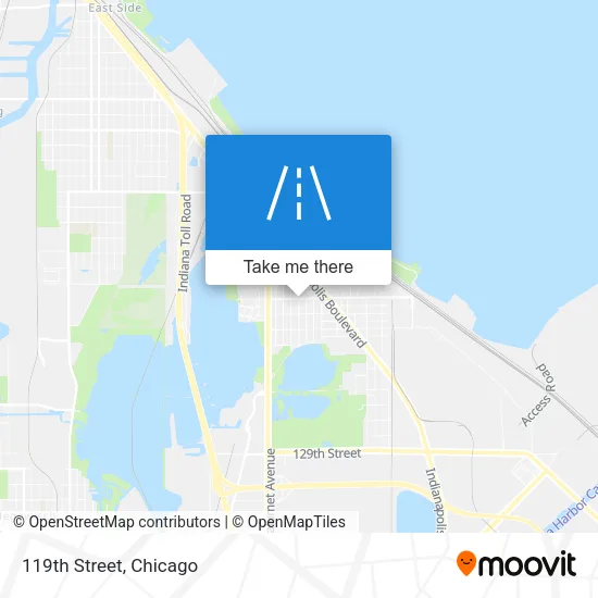 119th Street map