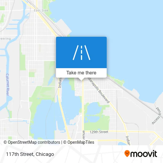 117th Street map