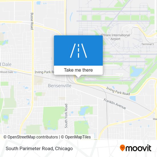 South Parimeter Road map