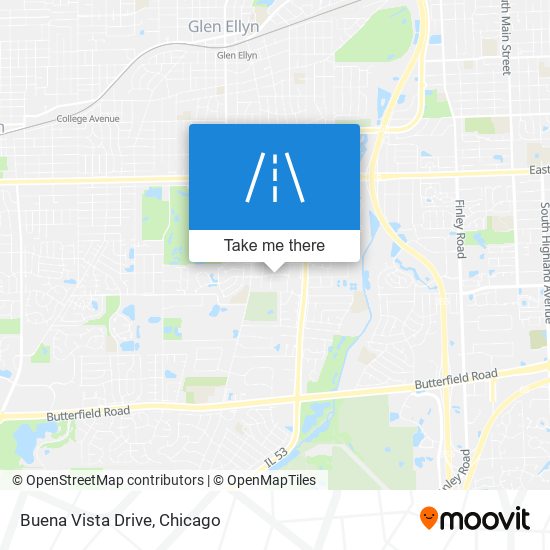 Buena Vista Drive map