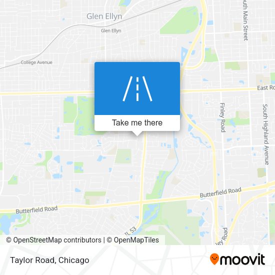 Mapa de Taylor Road