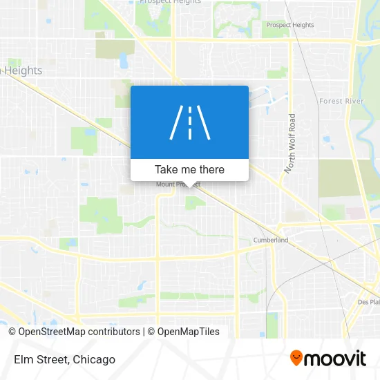 Elm Street map