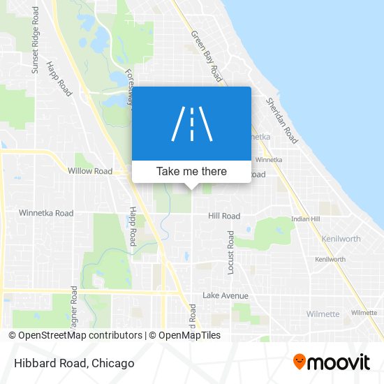 Hibbard Road map