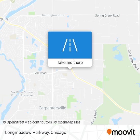 Mapa de Longmeadow Parkway