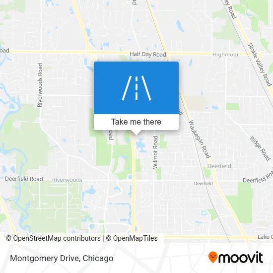 Montgomery Drive map