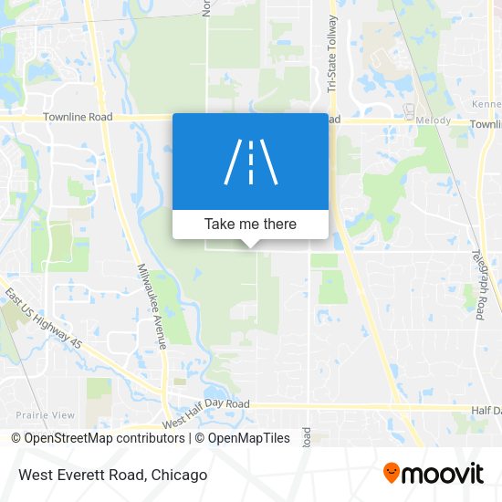 Mapa de West Everett Road