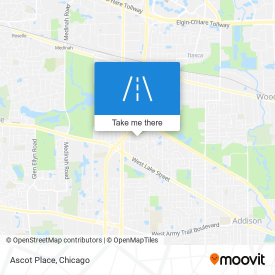 Ascot Place map