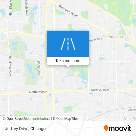 Jeffrey Drive map