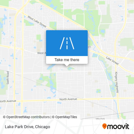 Mapa de Lake Park Drive