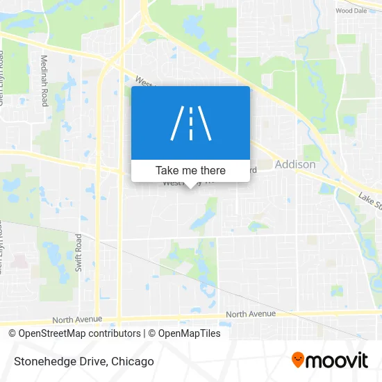 Stonehedge Drive map