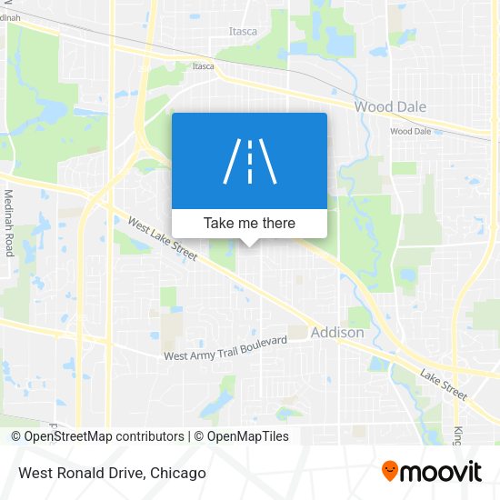 Mapa de West Ronald Drive