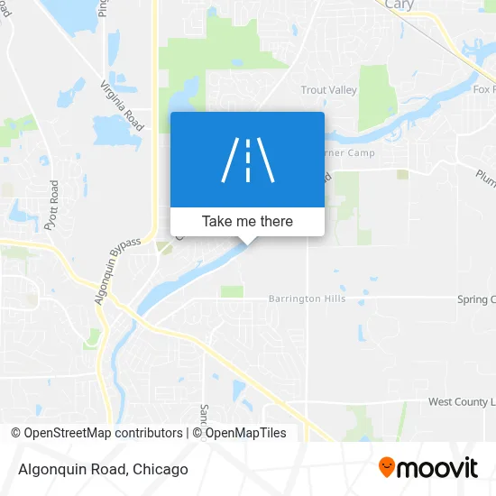 Algonquin Road map