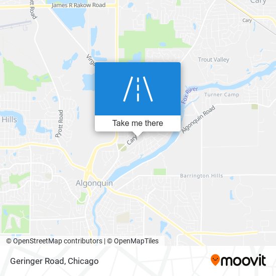 Mapa de Geringer Road