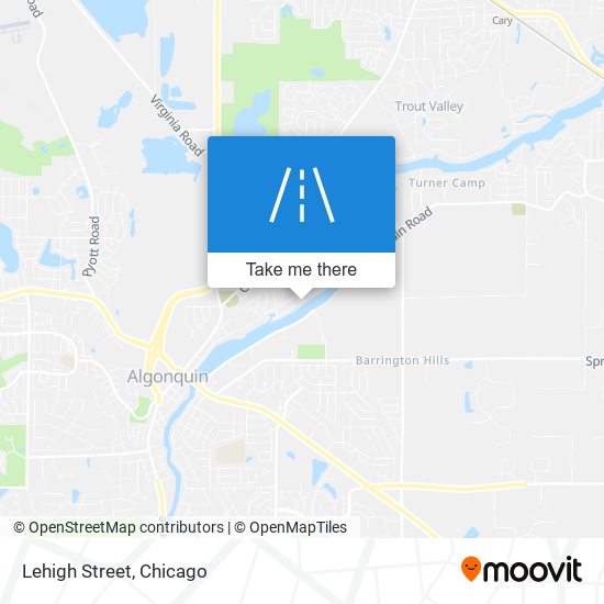 Mapa de Lehigh Street