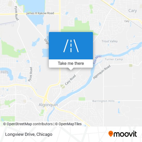 Mapa de Longview Drive