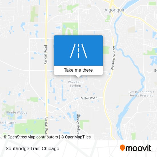 Mapa de Southridge Trail