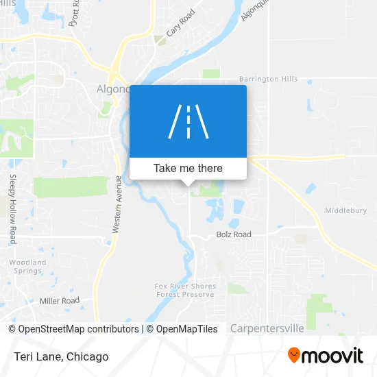Teri Lane map