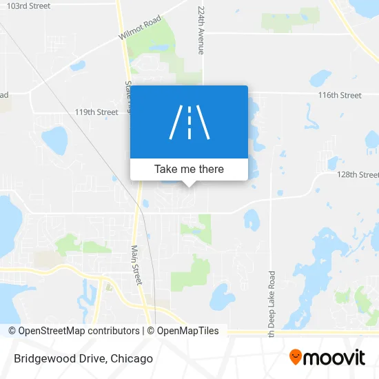 Bridgewood Drive map