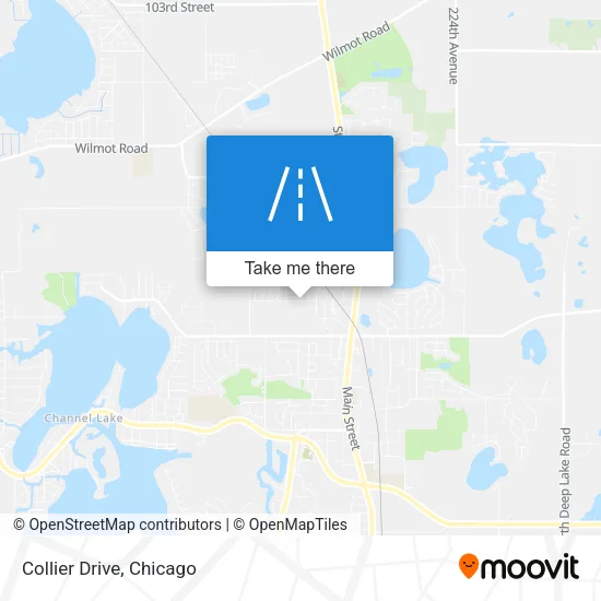 Collier  Drive map
