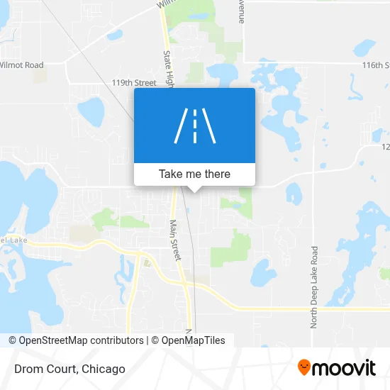 Drom Court map