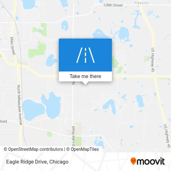 Eagle Ridge Drive map