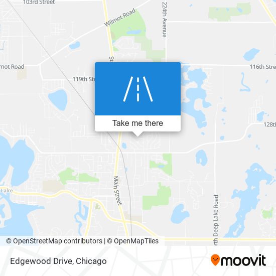 Edgewood Drive map