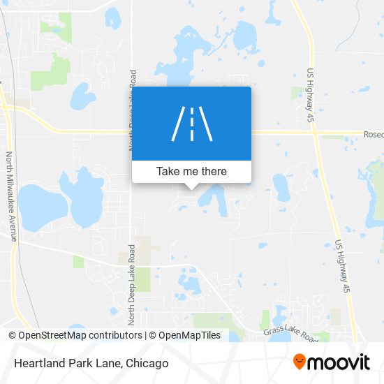 Heartland Park Lane map