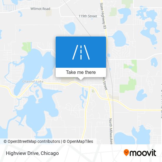 Highview Drive map