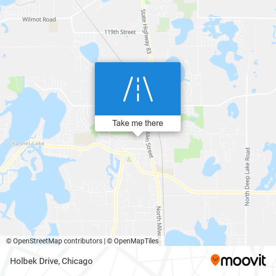 Holbek Drive map