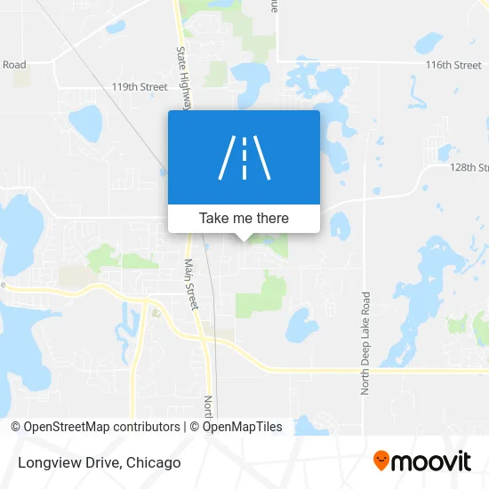 Longview Drive map