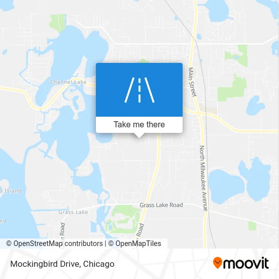 Mockingbird Drive map