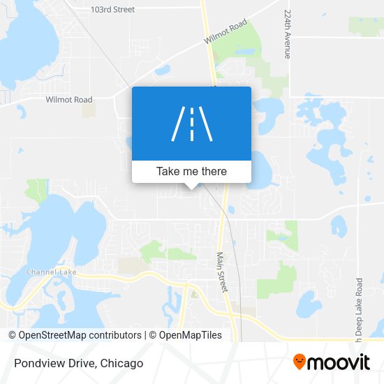 Mapa de Pondview  Drive