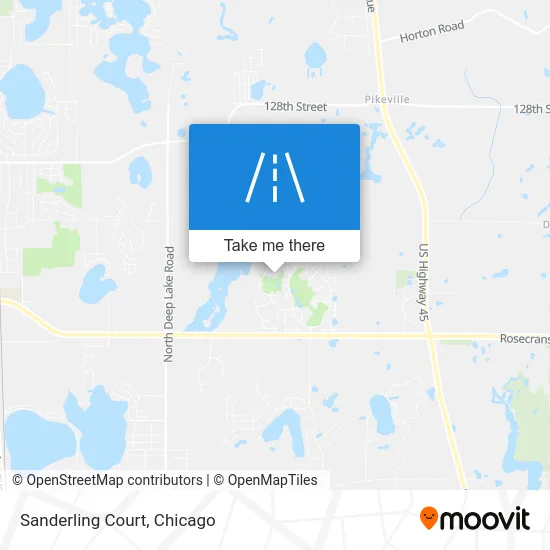 Sanderling Court map