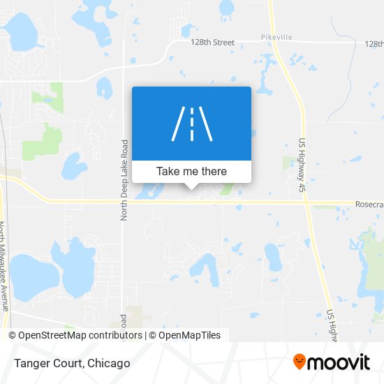 Mapa de Tanger Court