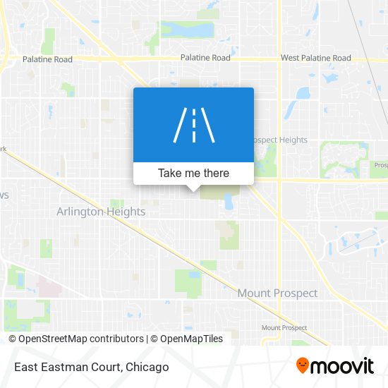 Mapa de East Eastman Court