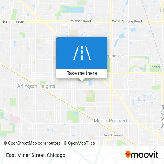 Mapa de East Miner Street