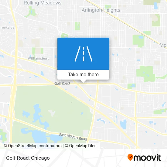 Golf Road map