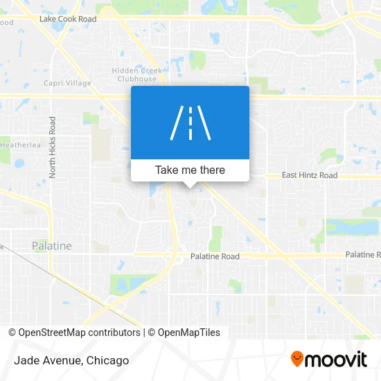 Jade Avenue map