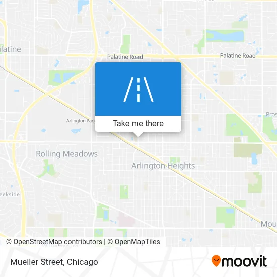 Mueller Street map