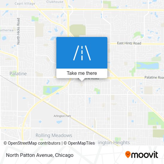 Mapa de North Patton Avenue
