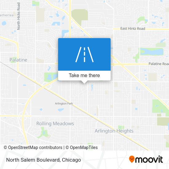 Mapa de North Salem Boulevard