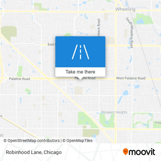 Mapa de Robinhood Lane