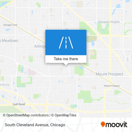Mapa de South Cleveland Avenue