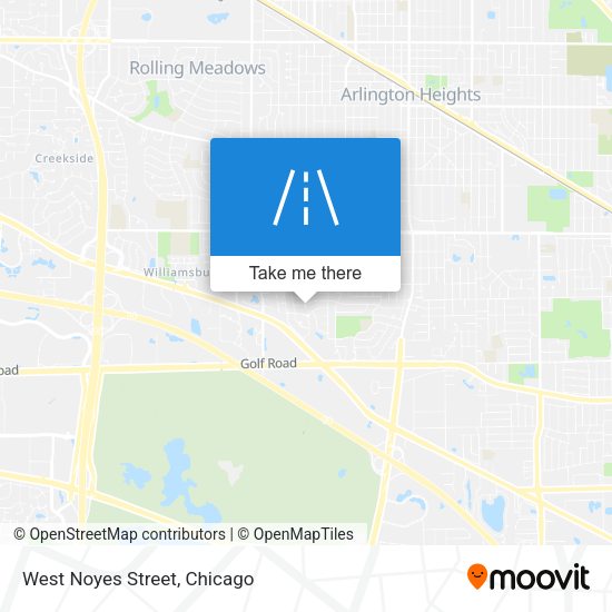 Mapa de West Noyes Street