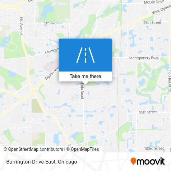 Mapa de Barrington Drive East