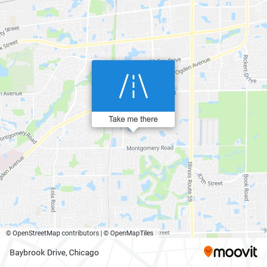 Mapa de Baybrook Drive